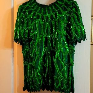 Sequin top